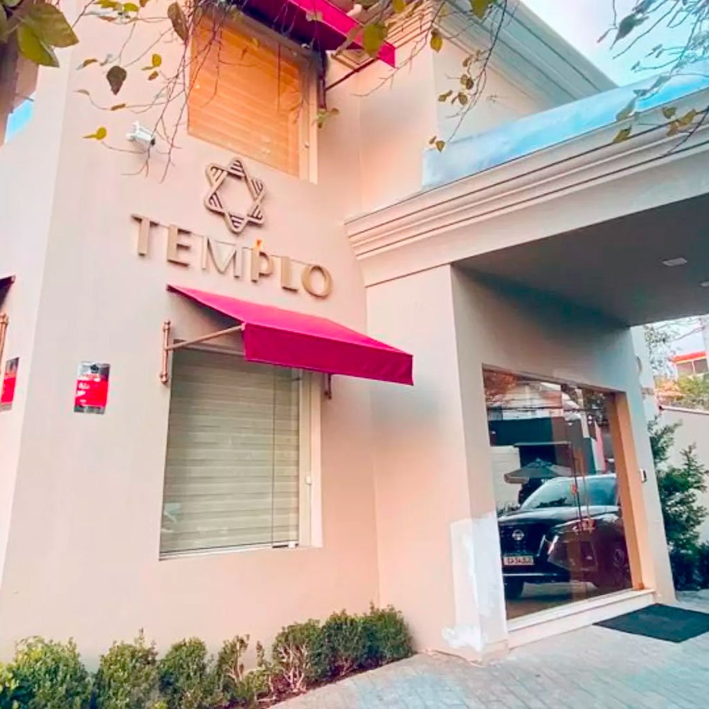 Fachada da Clínica Templo